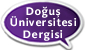 Doğuş Üniversitesi Dergisi